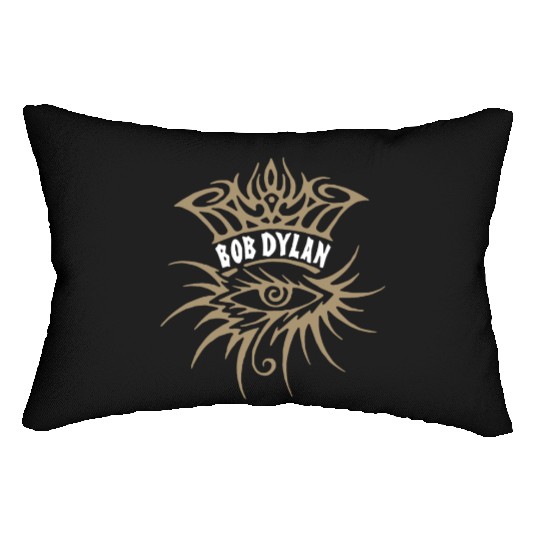 New Bob Dylan Eye Style Symbol Rock Music Legend I Lumbar Pillows