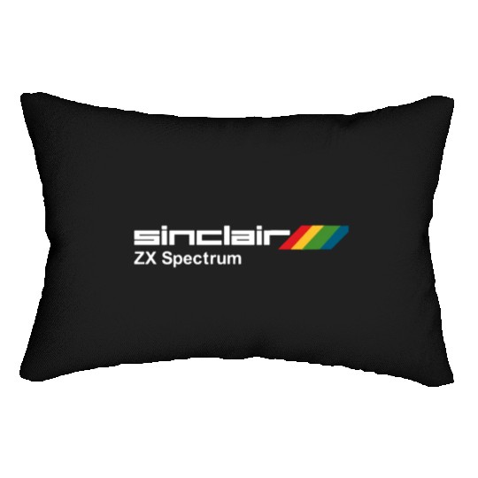 Sinclair Zx Spectrum Mens Retro 80 s Video Game T Lumbar Pillows