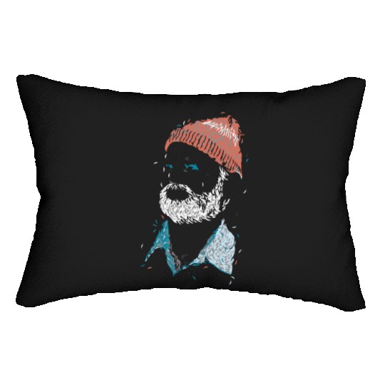 Zissou of Fish Lumbar Pillows