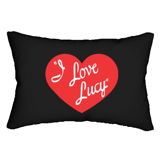 I Love Lucy Lumbar Pillows