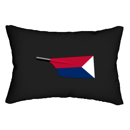 Team USA Rowing Blade Lumbar Pillows