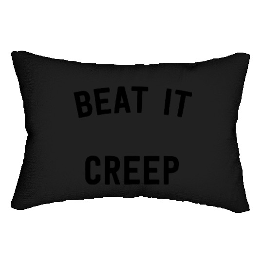 Beat It Creep Lumbar Pillows