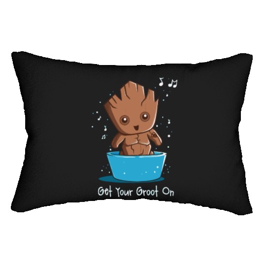 Get Your Groot On Lumbar Pillows