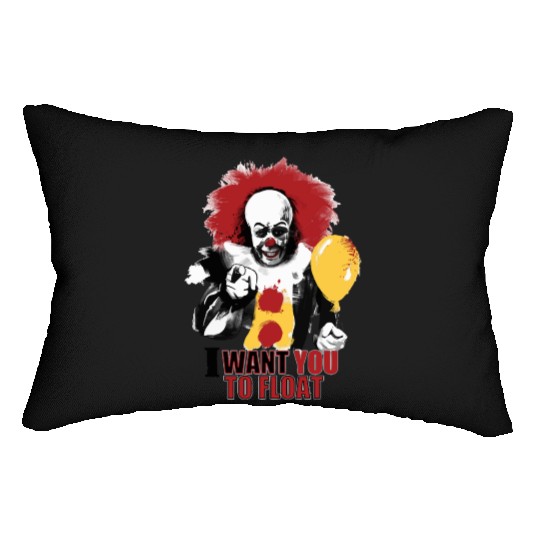 Creepy Pennywise LIGHT Version Art Character Lumbar Pillows