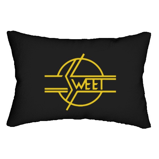 New THE SWEET BAND Glam 70s Classic Rock Band 70s Lumbar Pillows