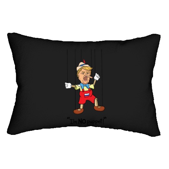 Pinocchio Trump Lumbar Pillows