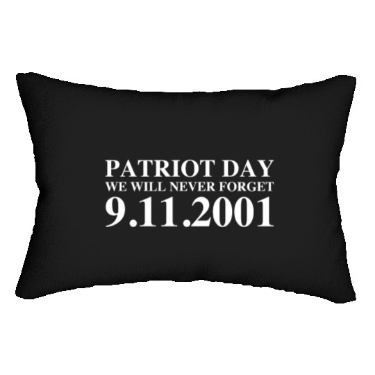 Patriot Day 9/11 Lumbar Pillows
