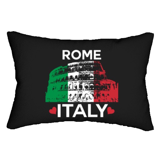 Rome Italy Lumbar Pillows