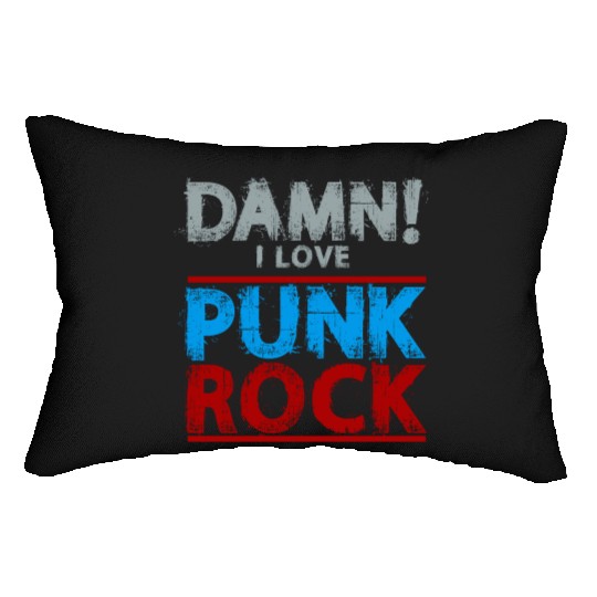 Punk Rock Lumbar Pillows