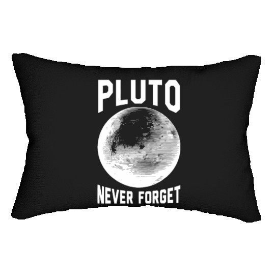 Pluto - pluto never forget Lumbar Pillows
