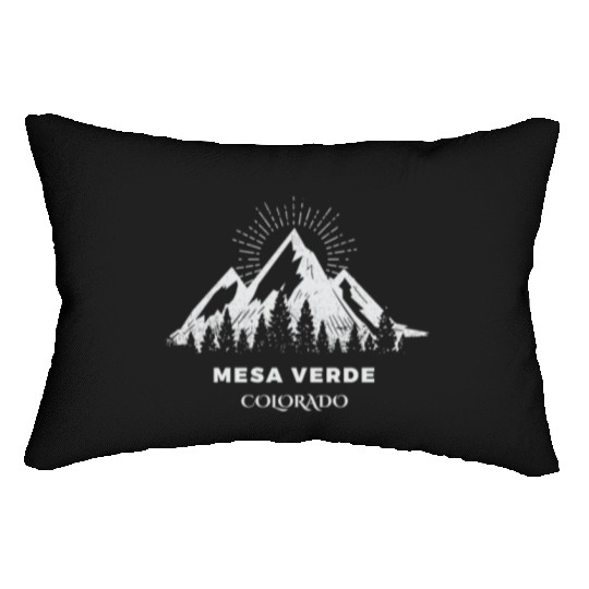 Mesa Verde National Park Lumbar Pillows