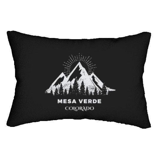 Mesa Verde National Park Lumbar Pillows