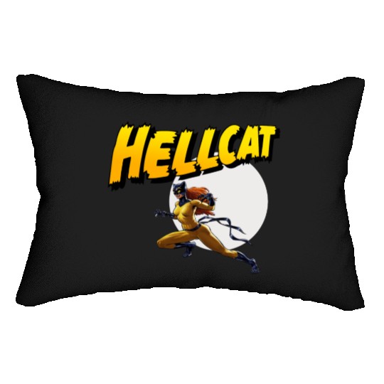 Mens Marvel Hell Cat Hella Cat Hellcat New cat Lumbar Pillows