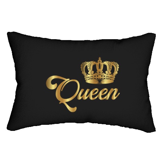 Crown Crowns King Queen JGA Wedding Bride Groom Pr Lumbar Pillows