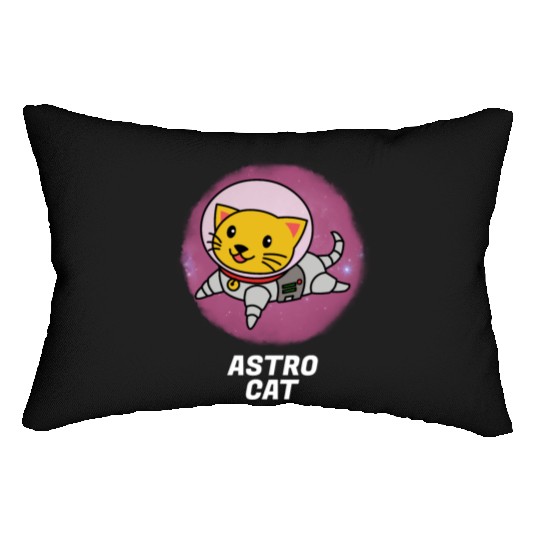 Astro Cat Lumbar Pillows