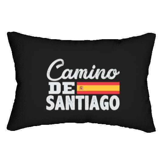 Camino De Santiago Way of Saint James Lumbar Pillows