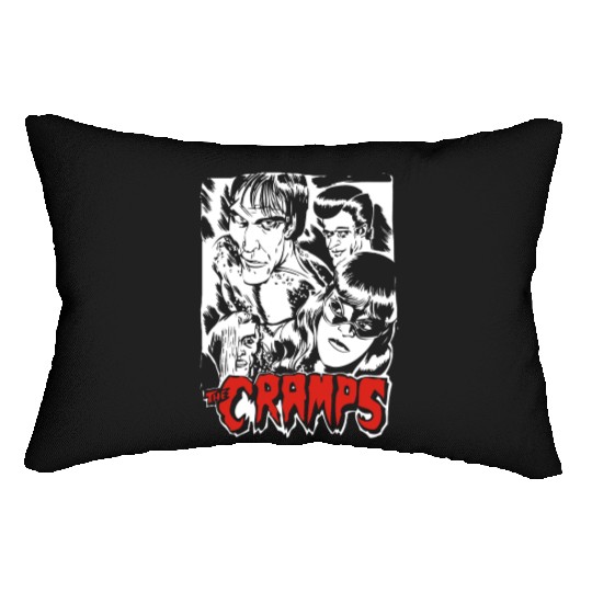 The Cramps Punk Rock Lumbar Pillows