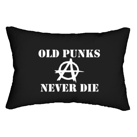 OLD PUNK ROCK Lumbar Pillows