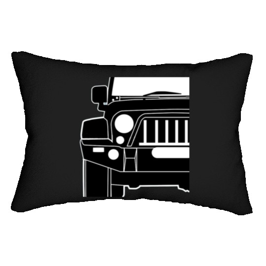 jeep wrang Lumbar Pillows