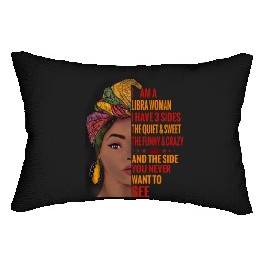 Libra woman Lumbar Pillows