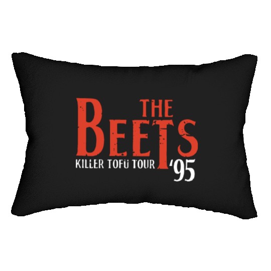 the beets killer tofu tour 95 chef Lumbar Pillows