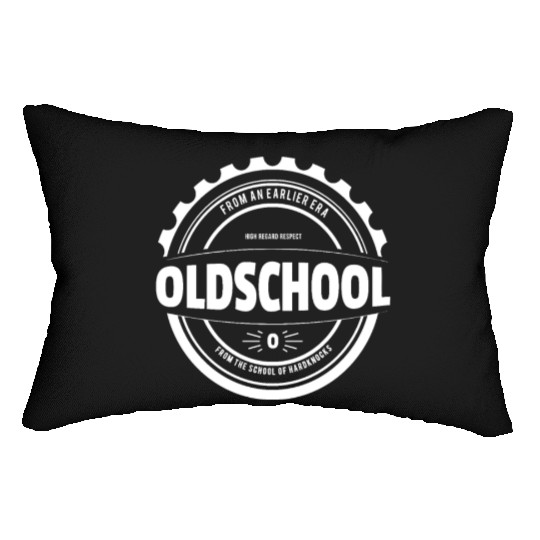 Old School Lumbar Pillows