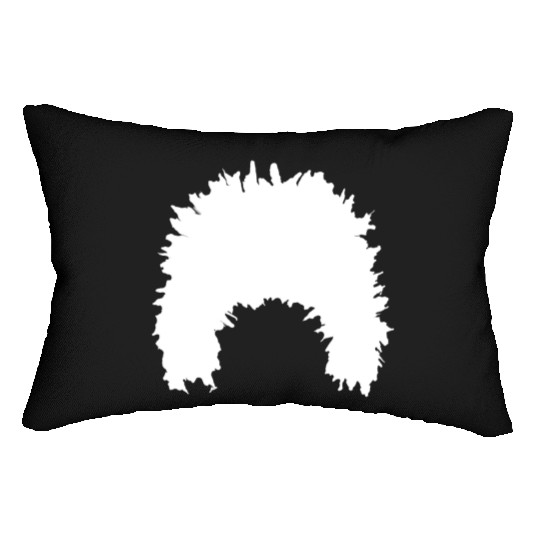 khabib nurmagomedov sheep hat no text white Lumbar Pillows