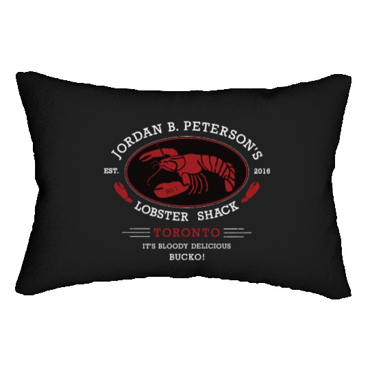 Jordan Peterson - Lobster Shack Bucko Lumbar Pillows