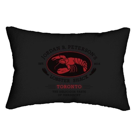Jordan Peterson - Lobster Shack Hierarchy Lumbar Pillows