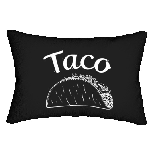 threadrock taco taquito infant bodysuit men matchi Lumbar Pillows