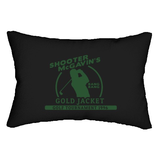 Shooter McGavin Funny Golf Lumbar Pillows