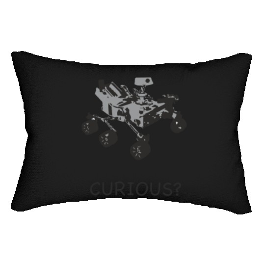 Curiosity Mars Rover Lumbar Pillows