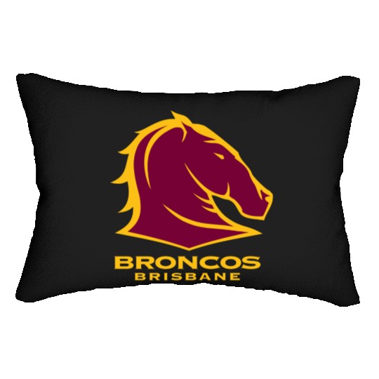 BRISBANE BRONCOS NRL TEAM LOGO PET TANK CAT OR DOG Lumbar Pillows