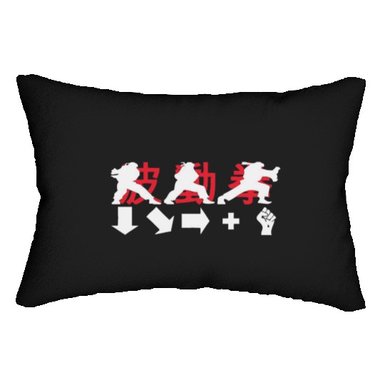 Hadouken Ryu Street Fighter 1 Lumbar Pillows