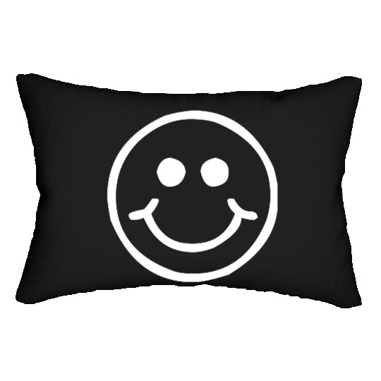 Smiley Face Lumbar Pillows