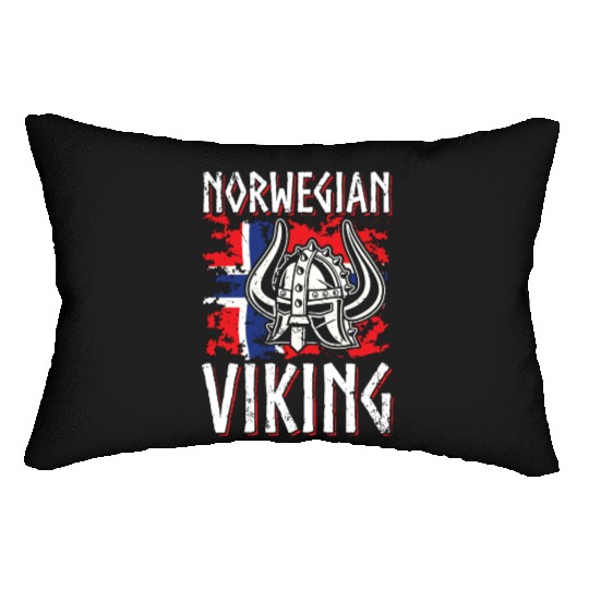 Norway Viking Normans Northmen Warriors Lumbar Pillows