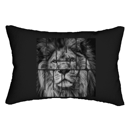 Yahweh (YHWH) Lion Lumbar Pillows
