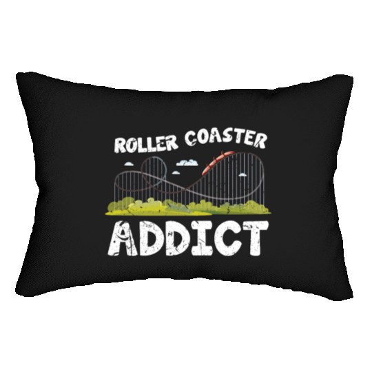 Roller Coaster Addiction Lumbar Pillows