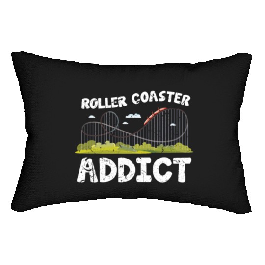 Roller Coaster Addiction Lumbar Pillows