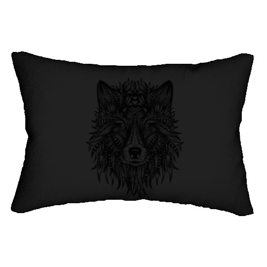 Alpha Wolf Lumbar Pillows