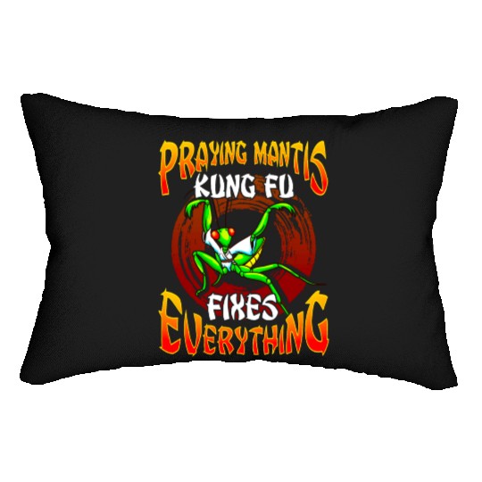 Praying Mantis Kung Fu Lumbar Pillows
