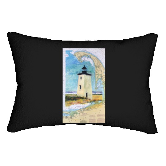 Long Point Light House Ptown Cape Cod Lumbar Pillows