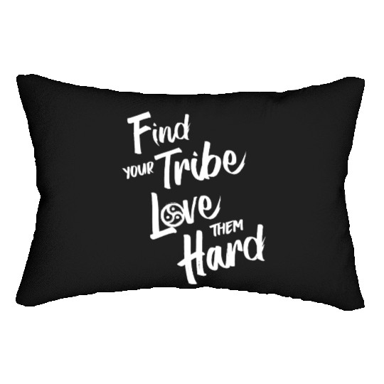 Find Your Tribe - BDSM Triskelion Lumbar Pillows