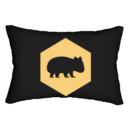 Wombat Australia Animal Welfare Wilderness Gift Lumbar Pillows