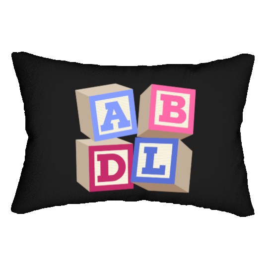 AB DL ageplay ABDL adult baby diaper baby Lumbar Pillows