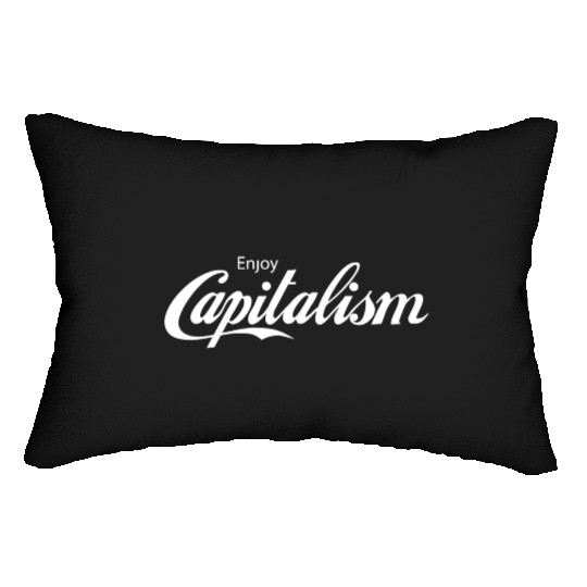 Enjoy Capitalism Lumbar Pillows