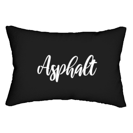 Asphalt Lumbar Pillows
