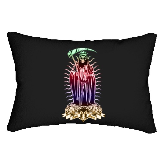 Santa Muerte - Santisima Muerte - Holy Death Lumbar Pillows