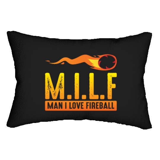 MILF Man I Love Fireball Funny ambiguous Lumbar Pillows
