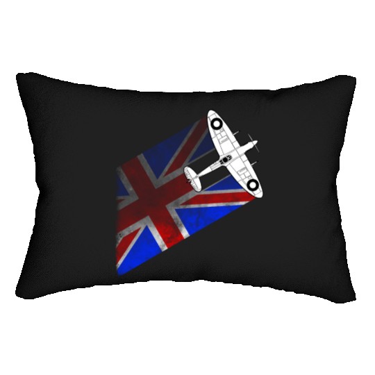 Spitfire UK Flag Mk.1 RAF British WWII Lumbar Pillows